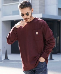 Carhartt/カーハート Workwear Long-Sleeve Pocket T-Shirt ポケット付き 長袖Tシャツ