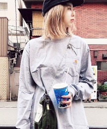 Carhartt(カーハート)の「Carhartt/カーハート Workwear Long-Sleeve Pocket T-Shirt ポケット付き 長袖Tシャツ(Tシャツ/カットソー・メンズ)」