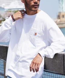 Carhartt | Carhartt/カーハート Workwear Long-Sleeve Pocket T-Shirt ポケット付き 長袖Tシャツ(Tシャツ/カットソー)