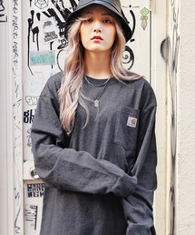 Carhartt/カーハート Workwear Long-Sleeve Pocket T-Shirt ポケット付き 長袖Tシャツ