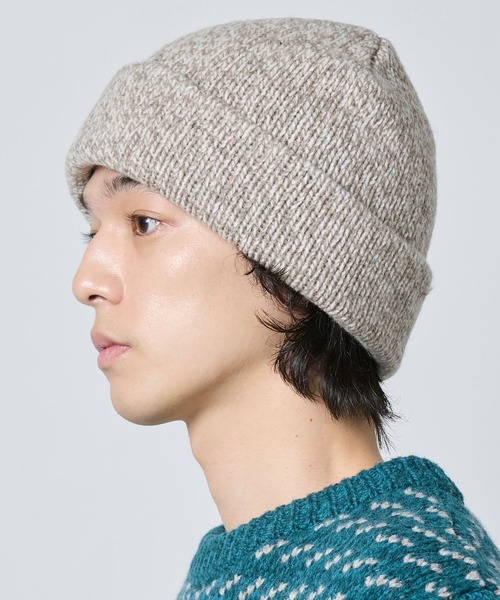 L.L.Bean(エルエルビーン)の「ラグ・ウール・ハット(ニットキャップ/ビーニー・メンズ・オートミール/チャコール/ブルー・OSFA)」の19枚目の写真