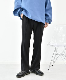 Perushu | センタープレスフレアカラースラックス(その他パンツ)