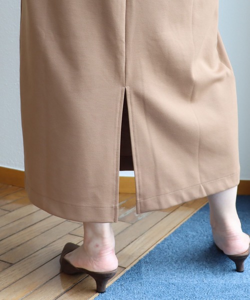 andme（アンドミー）の「きれいめポンチキャミワンピース（ワンピース・レディース・ブラック/ネイビー/カーキ/ライトブラウン/グレー系その他/ミント・M/L）」の10枚目の写真