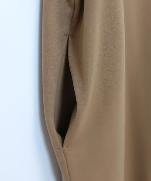 andme（アンドミー）の「きれいめポンチキャミワンピース（ワンピース・レディース・ブラック/ネイビー/カーキ/ライトブラウン/グレー系その他/ミント・M/L）」の14枚目の写真