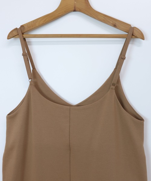 andme（アンドミー）の「きれいめポンチキャミワンピース（ワンピース・レディース・ブラック/ネイビー/カーキ/ライトブラウン/グレー系その他/ミント・M/L）」の15枚目の写真