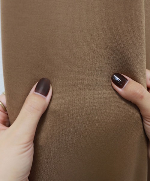 andme（アンドミー）の「きれいめポンチキャミワンピース（ワンピース・レディース・ブラック/ネイビー/カーキ/ライトブラウン/グレー系その他/ミント・M/L）」の19枚目の写真