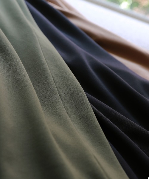 andme（アンドミー）の「きれいめポンチキャミワンピース（ワンピース・レディース・ブラック/ネイビー/カーキ/ライトブラウン/グレー系その他/ミント・M/L）」の21枚目の写真