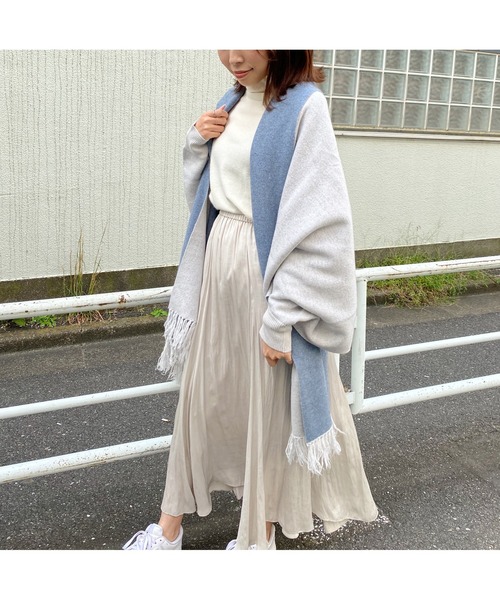 LOUNGEDRESS(ラウンジドレス)の「【WEB限定】ストールポンチョ LOUNGEDRESS(ラウンジドレス)の「【WEB限定】ストールポンチョ