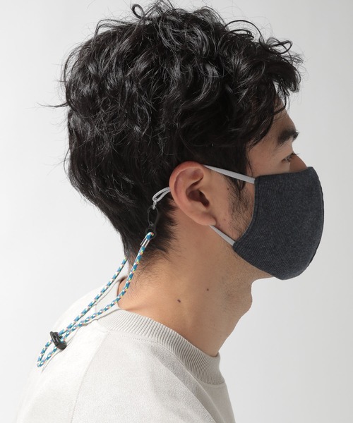 BAYFLOW（ベイフロー）の「BFマスクストラップ（マスク・レディース・ネイビー/グレー/ブルー・0）」の7枚目の写真