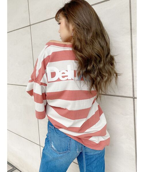 GYDA(ジェイダ)の「Deluxe edition BIG Tシャツ(Tシャツ/カットソー・レディース・オフホワイト/チャコールグレー/その他/その他2・FREE)」の13枚目の写真