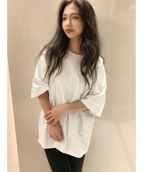GYDA(ジェイダ)の「Deluxe edition BIG Tシャツ(Tシャツ/カットソー・レディース・オフホワイト/チャコールグレー/その他/その他2・FREE)」の15枚目の写真