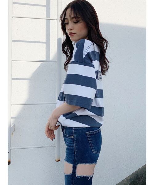 GYDA(ジェイダ)の「Deluxe edition BIG Tシャツ(Tシャツ/カットソー・レディース・オフホワイト/チャコールグレー/その他/その他2・FREE)」の17枚目の写真