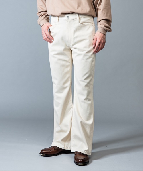 MR.OLIVE（ミスターオリーブ）の「10oz オールシーズンデニム / Lポケット フレアジーンズ(フレアパンツ)（デニムパンツ・メンズ・ナチュラル/ブルー/インディゴブルー/ブルー系その他・SMALL/MEDIUM/LARGE）」の9枚目の写真