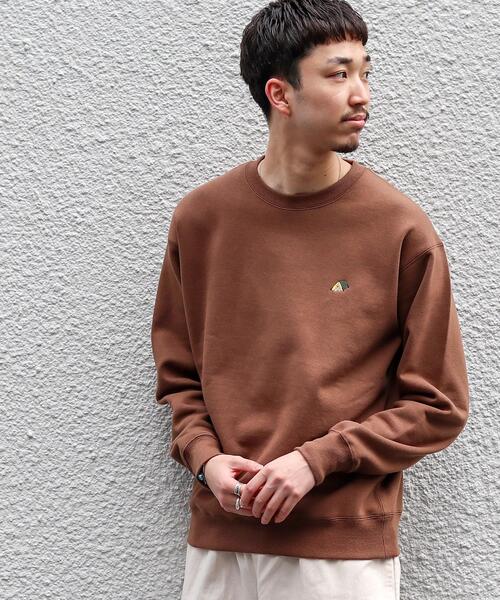 coen（コーエン）の「裏起毛ベア刺繍クルーネックスウェットトレーナー（スウェット・メンズ・ブラック/ブラウン/ホワイト・MEDIUM/LARGE/SMALL/X-LARGE）」の12枚目の写真