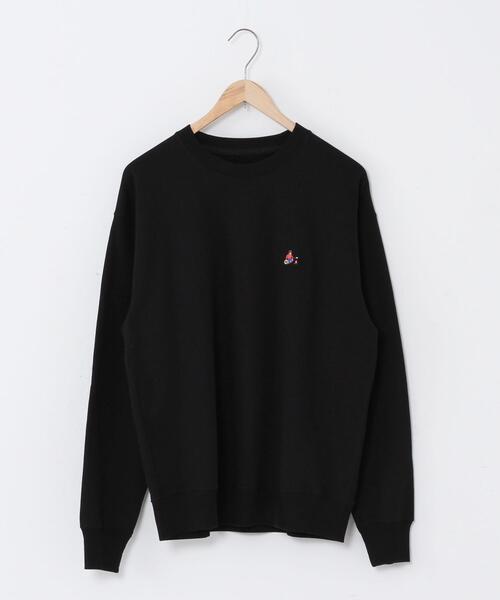 coen（コーエン）の「裏起毛ベア刺繍クルーネックスウェットトレーナー（スウェット・メンズ・ブラック/ブラウン/ホワイト・MEDIUM/LARGE/SMALL/X-LARGE）」の7枚目の写真