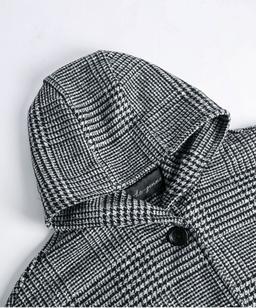 SUGAR BISKET（シュガービスケット）の「グレンチェックゆったりコート（その他アウター・レディース・グレー/モカ・M/L/XL）」の19枚目の写真