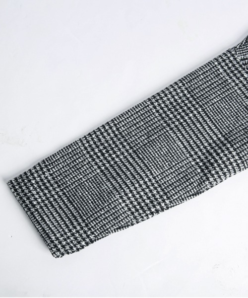 SUGAR BISKET（シュガービスケット）の「グレンチェックゆったりコート（その他アウター・レディース・グレー/モカ・M/L/XL）」の21枚目の写真