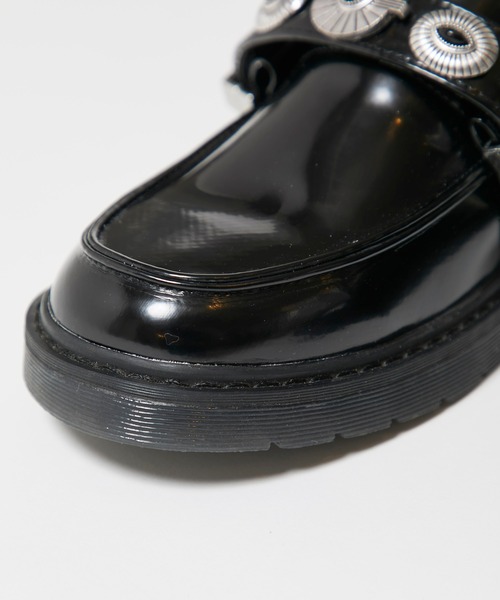 WHO'S WHO gallery(フーズフーギャラリー)の「マニッシュコンチョローファー(ローファー・レディース・ダークグリーン/ブラック系その他・MEDIUM/LARGE)」の16枚目の写真