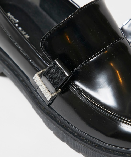 WHO'S WHO gallery(フーズフーギャラリー)の「マニッシュコンチョローファー(ローファー・レディース・ダークグリーン/ブラック系その他・MEDIUM/LARGE)」の10枚目の写真