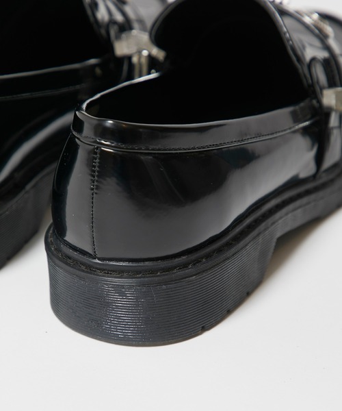 WHO'S WHO gallery(フーズフーギャラリー)の「マニッシュコンチョローファー(ローファー・レディース・ダークグリーン/ブラック系その他・MEDIUM/LARGE)」の8枚目の写真