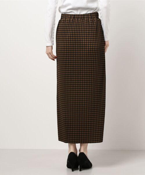 LOWRYS FARM(ローリーズファーム)の「チェックプリーツタイトスカート 928315(スカート・レディース・ベージュ/ダークブラウン/グリーン・FREE)」の19枚目の写真