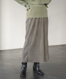 LOWRYS FARM | チェックプリーツタイトスカート　928315(スカート)