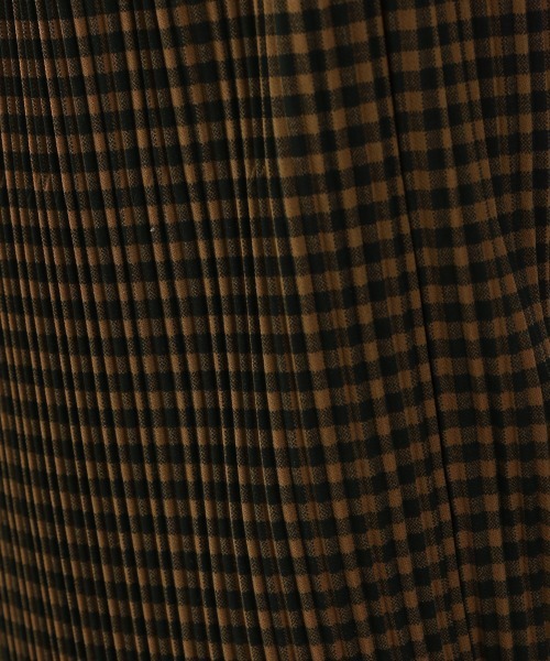 LOWRYS FARM(ローリーズファーム)の「チェックプリーツタイトスカート 928315(スカート・レディース・ベージュ/ダークブラウン/グリーン・FREE)」の14枚目の写真