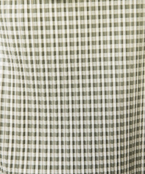 LOWRYS FARM(ローリーズファーム)の「チェックプリーツタイトスカート 928315(スカート・レディース・ベージュ/ダークブラウン/グリーン・FREE)」の16枚目の写真