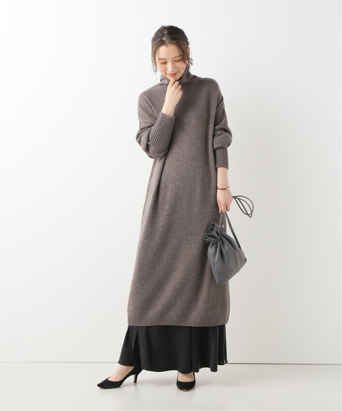 plage（プラージュ）の「カシミヤコンハイネックワンピース2