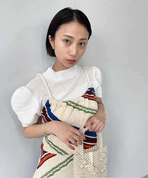 SANSeLF(サンセルフ)の「【SANSeLF】Se original border tunic sanwt3(ワンピース・レディース・マルチ・FREE)」の21枚目の写真