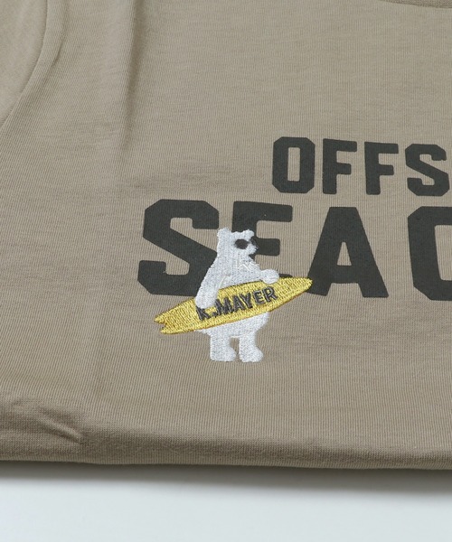 KRIFF MAYER Kid's Collection（クリフメイヤーキッズコレクション）の「チョビ刺繍TEE（Tシャツ/カットソー・キッズ・チャコール/オフホワイト/ベージュ・140/150/170/120/130/160）」の10枚目の写真