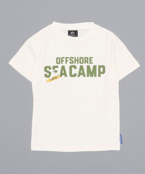 KRIFF MAYER Kid's Collection（クリフメイヤーキッズコレクション）の「チョビ刺繍TEE（Tシャツ/カットソー・キッズ・チャコール/オフホワイト/ベージュ・140/150/170/120/130/160）」の11枚目の写真