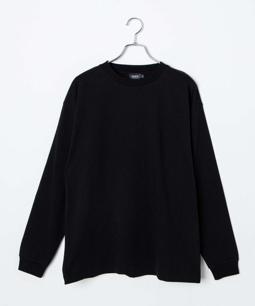 LUCY(ルーシー)の「LUCY/SILKETE LS TーSHIRT(Tシャツ/カットソー・メンズ・ホワイト/ダークグレー/ブラック・MEDIUM/LARGE)」の1枚目の写真