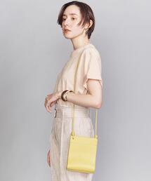 BEAUTY&YOUTH UNITED ARROWS | BY レザースクエアベローズショルダーバッグ(ショルダーバッグ)