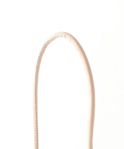 BEAUTY&YOUTH UNITED ARROWS（ビューティーアンドユースユナイテッドアローズ）の「BY レザースクエアベローズショルダーバッグ（ショルダーバッグ・レディース・ブラック/ベージュ/ライトピンク/ライム/オフホワイト・FREE）」の9枚目の写真