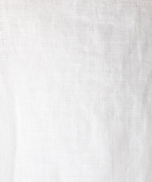 JET（ジェット）の「◆【ウォッシャブル】フレンチリネンシャツ（シャツ/ブラウス・レディース・ホワイト/チャコールグレー/ライトグリーン/ベージュ/ライトオレンジ系/レモンイエロー/パープル系4・04/80）」の15枚目の写真