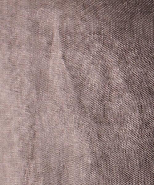 JET（ジェット）の「◆【ウォッシャブル】フレンチリネンシャツ（シャツ/ブラウス・レディース・ホワイト/チャコールグレー/ライトグリーン/ベージュ/ライトオレンジ系/レモンイエロー/パープル系4・04/80）」の19枚目の写真