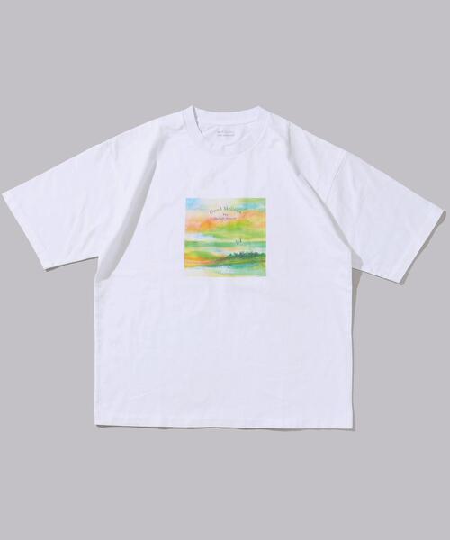 green label relaxing（グリーンレーベルリラクシング）の「[ カフェ・アプレミディ ] Cafe Apres-midi Tee プリント Tシャツ（Tシャツ/カットソー・メンズ・その他1/その他3/その他2/その他4・L/S/M/XL）」の14枚目の写真