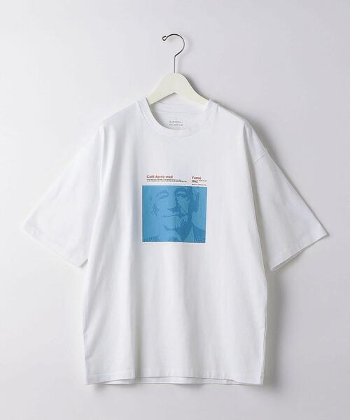 green label relaxing（グリーンレーベルリラクシング）の「[ カフェ・アプレミディ ] Cafe Apres-midi Tee プリント Tシャツ（Tシャツ/カットソー・メンズ・その他1/その他3/その他2/その他4・L/S/M/XL）」の16枚目の写真