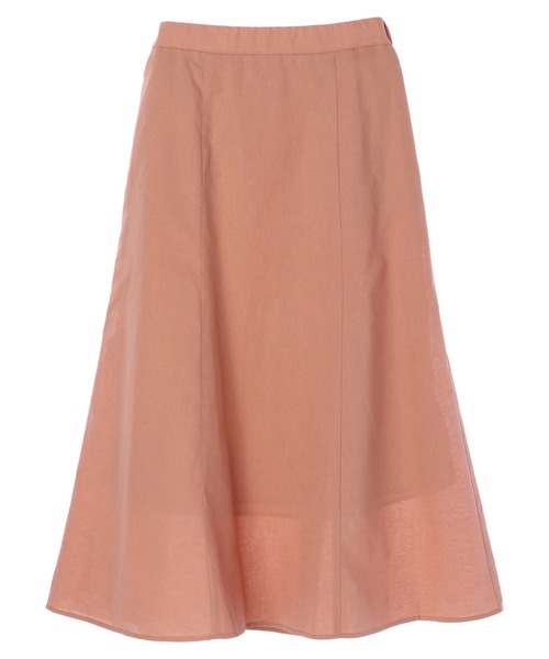 earth music&ecology（アースミュージックアンドエコロジー）の「フレンチリネンブレンドスカート　＊（スカート・レディース・サーモンピンク/チェック/ベージュ/その他8/ミント/ダークネイビー・FREE）」の10枚目の写真