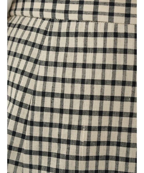 earth music&ecology（アースミュージックアンドエコロジー）の「フレンチリネンブレンドスカート　＊（スカート・レディース・サーモンピンク/チェック/ベージュ/その他8/ミント/ダークネイビー・FREE）」の16枚目の写真