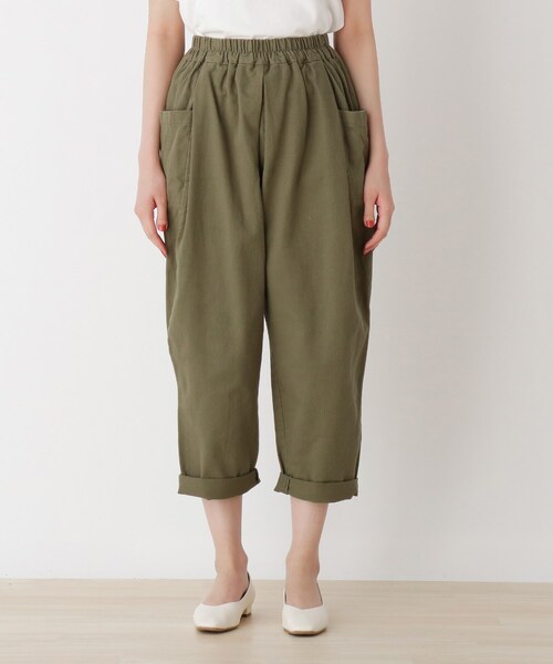 Cutie Blonde（キューティーブロンド）の「◆【S-L】サーカスパンツ（その他パンツ・レディース・ネイビー系2/カーキ/アイボリー・02/03/01）」の4枚目の写真