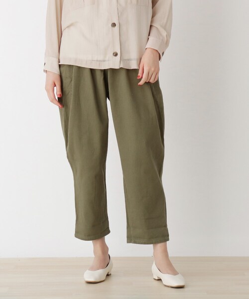 Cutie Blonde（キューティーブロンド）の「◆【S-L】サーカスパンツ（その他パンツ・レディース・ネイビー系2/カーキ/アイボリー・02/03/01）」の10枚目の写真