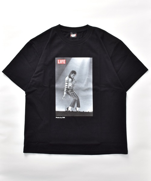 LIFE☆BEAMS☆マイケルジャクソン☆Tシャツ☆新品未使用☆サイズS☆ BEAMS 未使用 × LIFE ビームス ライフ 半袖Tシャツ Michel