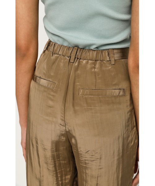 SLY（スライ）の「AURORA SHEER PT オーロラ シアー パンツ（スラックス・レディース・ベージュ/オレンジ・1/2）」の11枚目の写真