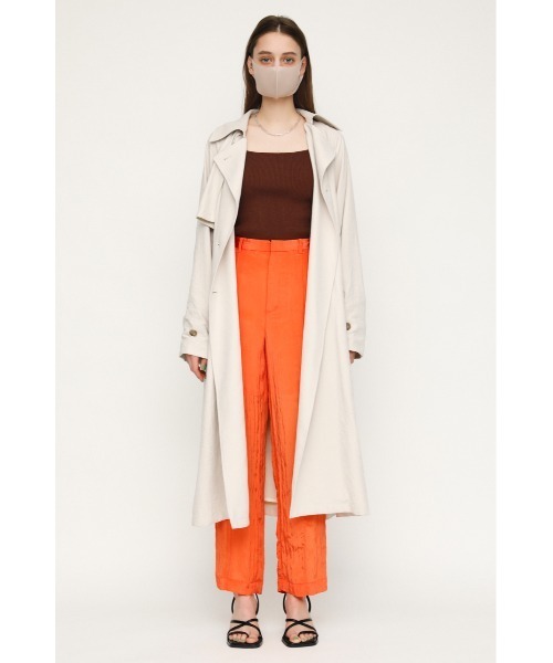 SLY（スライ）の「AURORA SHEER PT オーロラ シアー パンツ（スラックス・レディース・ベージュ/オレンジ・1/2）」の16枚目の写真