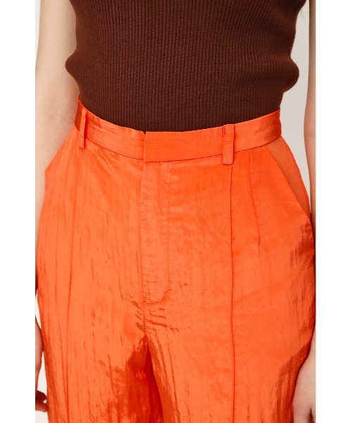 SLY（スライ）の「AURORA SHEER PT オーロラ シアー パンツ（スラックス・レディース・ベージュ/オレンジ・1/2）」の14枚目の写真