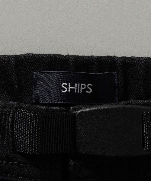 SHIPS（シップス）の「【WEB限定】SHIPS: ストレッチ ブラック デニム スリム テーパード クライミング パンツ（デニムパンツ・メンズ・ブラック・SMALL/MEDIUM/LARGE/X-LARGE）」の10枚目の写真