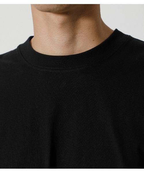 AZUL by moussy(アズールバイマウジー)の「REMARK BIG LOGO TEE/リマークビッグロゴTシャツ(Tシャツ/カットソー・メンズ・ホワイト/ブラック/ブルー・LARGE/MEDIUM)」の15枚目の写真