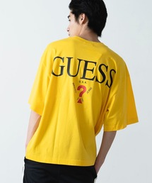 ∴WEGO/別注GUESSカラーロゴビッグシルエット半袖Tシャツ
